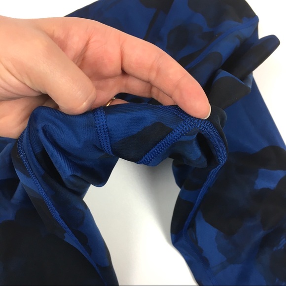 Lululemon luxtreme wunder under jumbo inkwell floral print full length tights - Picture 6 of 8